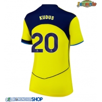 Maglie da calcio Tottenham Hotspur Mohammed Kudus #20 Terza Maglia Femminile 2025-26 Manica Corta